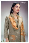 Ruwanthi 2119 By Ganga Heavy Printed Cotton Silk Dress Material